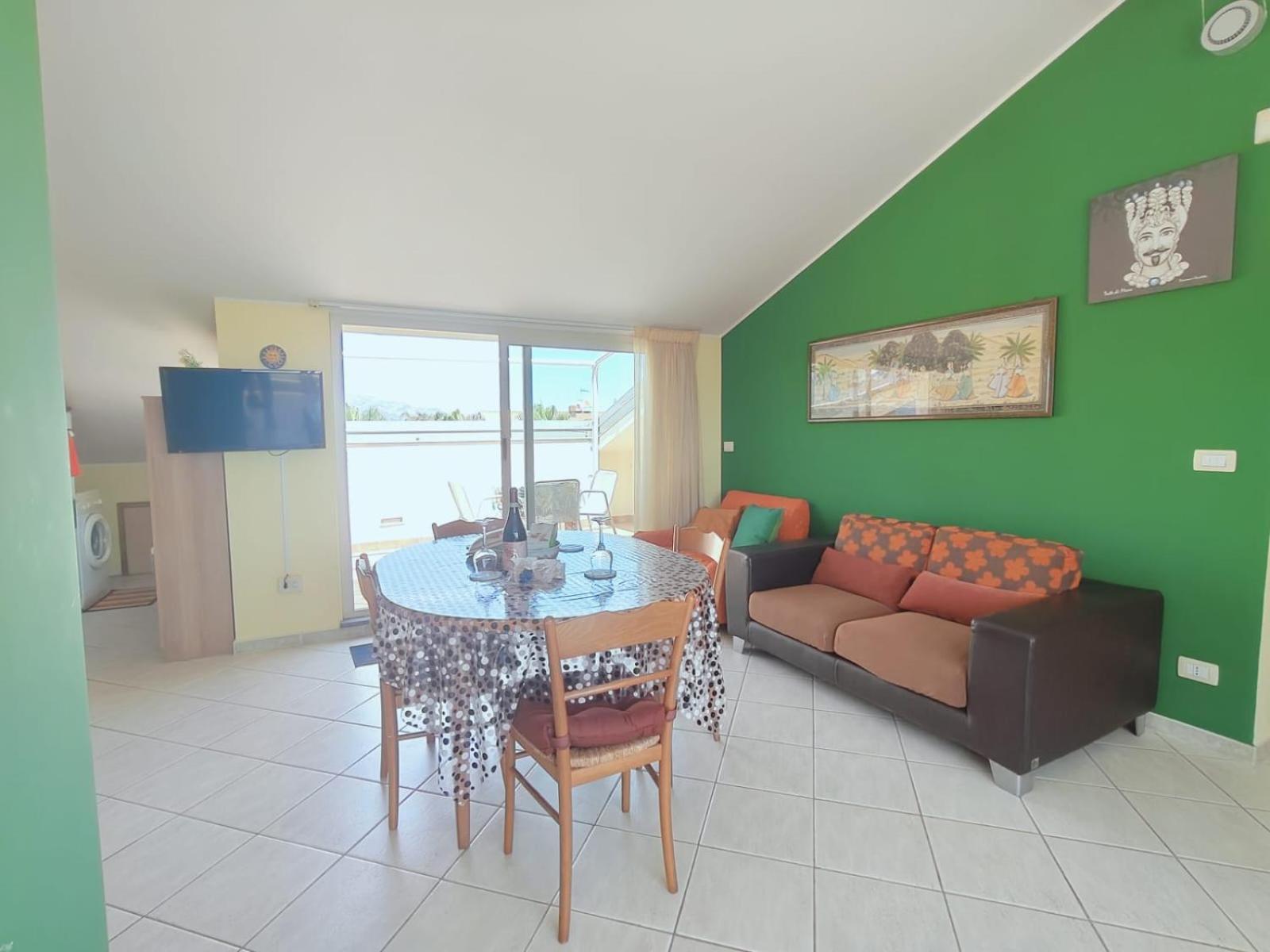 Sicilia, Mansarda Le Due Terrazze Apartment Mascali Ngoại thất bức ảnh